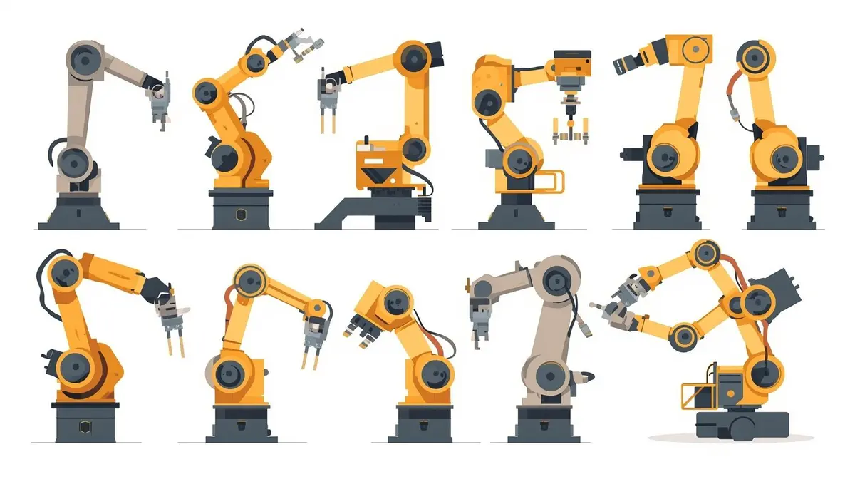 انواع ربات صنعتی